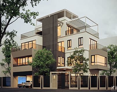 Dự án biệt thự liền kề nhà chú Hùng tại Hà Nội